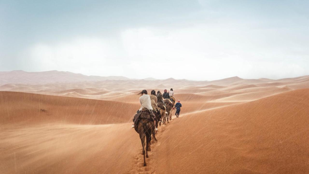 Merzouga Highdune Camp With Heated Tents Buitenkant foto